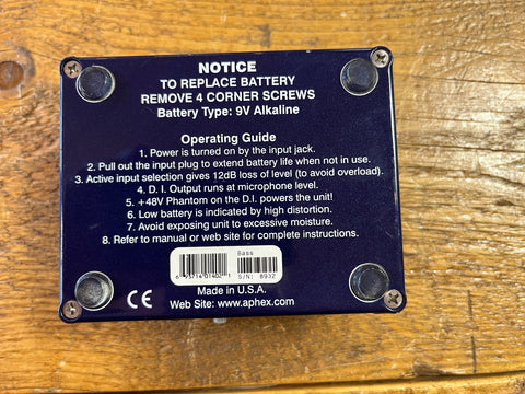 Aphex Bass Xciter Big Bottom USA