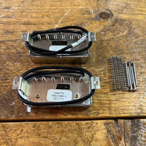 Gibson Rhy pro and Lead Pro Burstbucker pickups 2017 Chrome