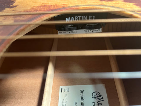 Martin DJr-E StreetLegend 2025 NEW Sunburst