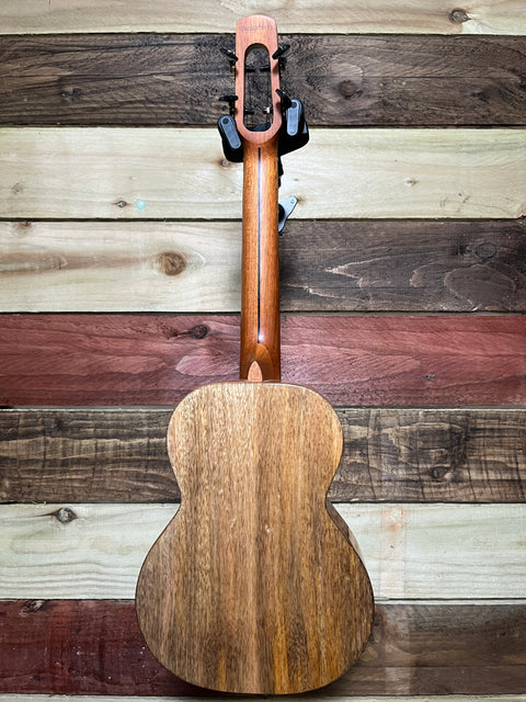 Flight Comet EQ-A Tenor Ukulele Solid Maple/Mango Tone Woods W/Pickup 2024 - Green Flame