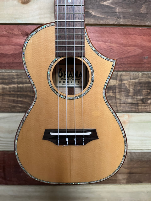 Ohana CK-75CG Concert Ukulele Spruce Maple 2024 - Natural Gloss