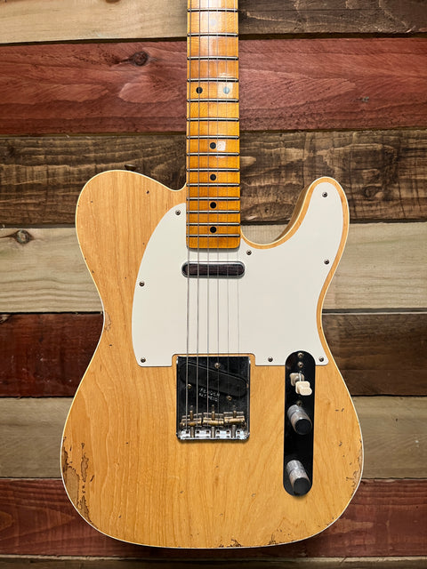 Fender Custom Shop 59' Custom "Esquire" Telecaster Relic Maple Neck 2023 - Natural