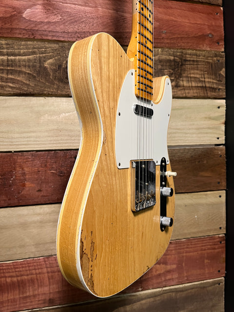 Fender Custom Shop 59' Custom "Esquire" Telecaster Relic Maple Neck 2023 - Natural
