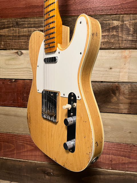 Fender Custom Shop 59' Custom "Esquire" Telecaster Relic Maple Neck 2023 - Natural