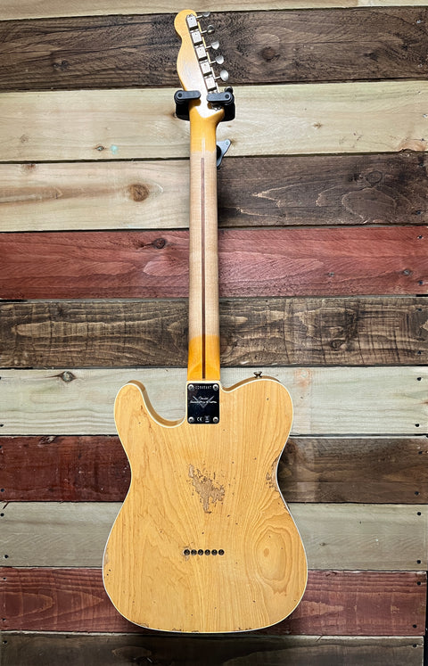 Fender Custom Shop 59' Custom "Esquire" Telecaster Relic Maple Neck 2023 - Natural