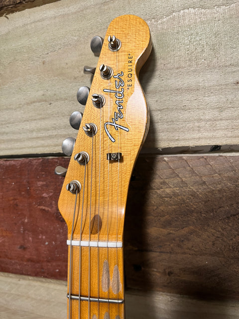 Fender Custom Shop 59' Custom "Esquire" Telecaster Relic Maple Neck 2023 - Natural
