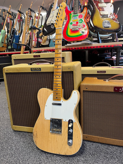 Fender Custom Shop 59' Custom "Esquire" Telecaster Relic Maple Neck 2023 - Natural