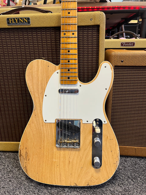 Fender Custom Shop 59' Custom "Esquire" Telecaster Relic Maple Neck 2023 - Natural