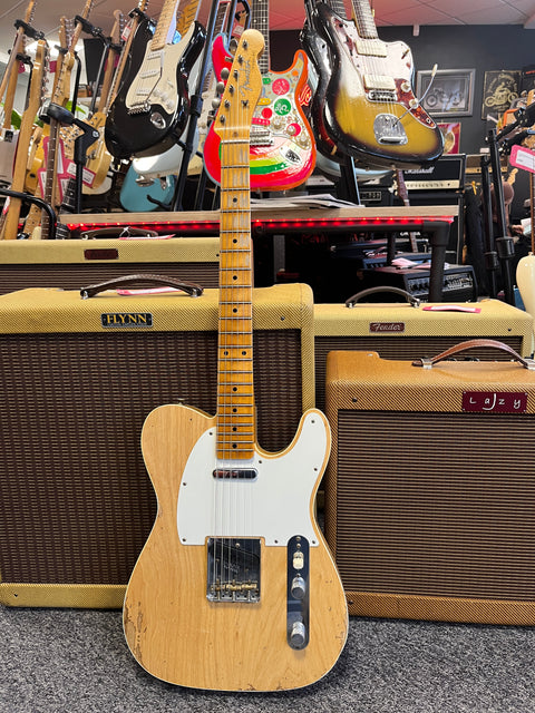 Fender Custom Shop 59' Custom "Esquire" Telecaster Relic Maple Neck 2023 - Natural