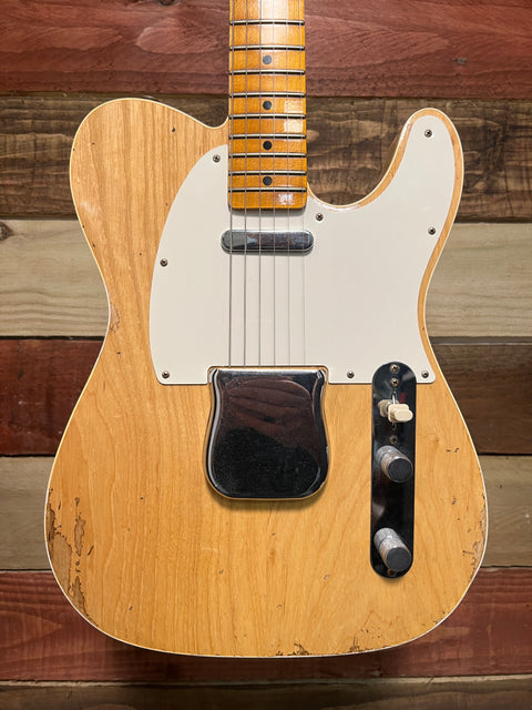 Fender Custom Shop 59' Custom "Esquire" Telecaster Relic Maple Neck 2023 - Natural