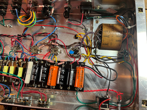 Ceriatone "Lightning" Matchless Clone Criatone Britsh Tone 18 Watt EL84-ECC-83S AllTube amplifier head 2015 - Purple