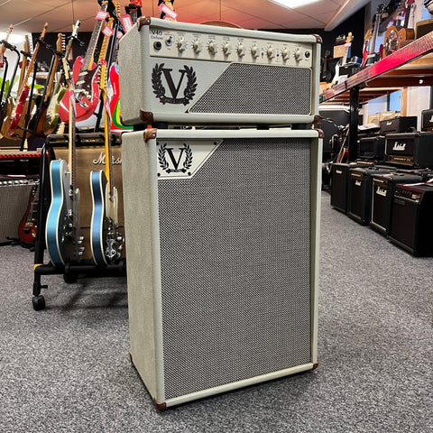 Victory Amps V40 Deluxe "The Dutchess" Guitar Head with Victory V212 VCO Celestion Creamback 2x12" 2018 - Cream