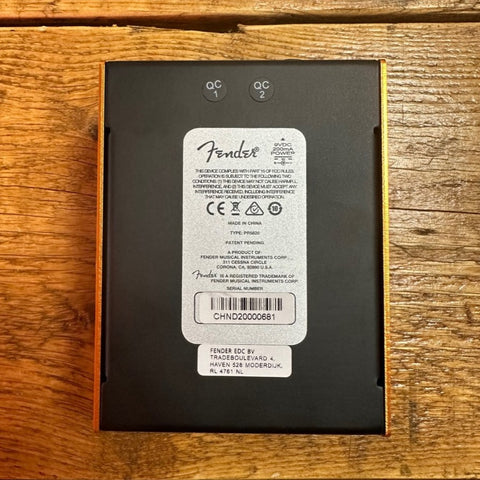 Fender MTG Tube Tremolo Pedal