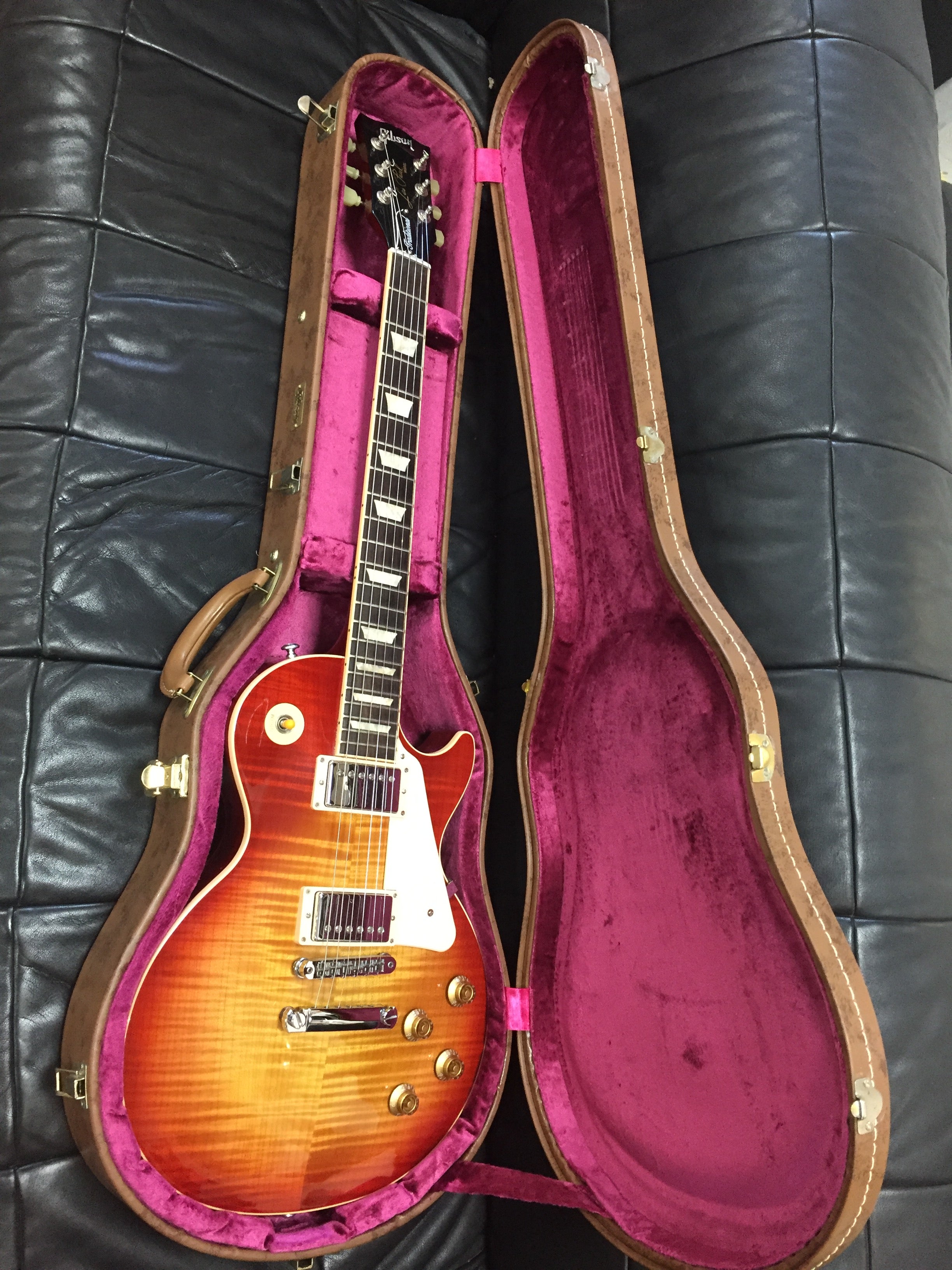 Gibson Les Paul Traditional AA Top Heritage Cherry Sunburst 2016 (Cust ...