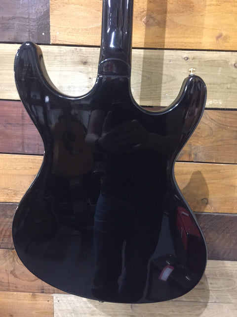 Eastwood Sidejack Baritone with Gold Hardware Black