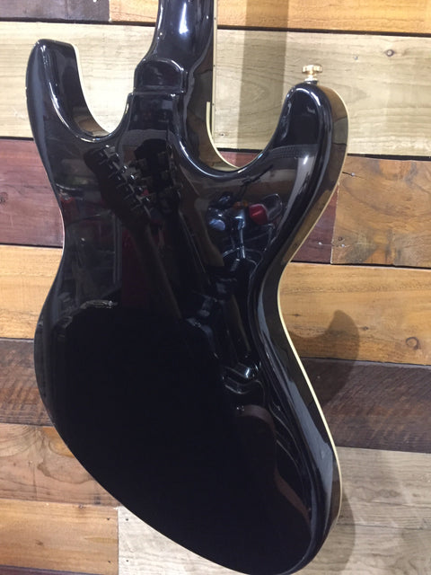 Eastwood Sidejack Baritone with Gold Hardware Black