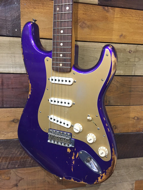 Fender Custom Shop 59 Stratocaster Deep Purple Metallic Heavy Relic 2019