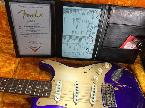 Fender Custom Shop 59 Stratocaster Deep Purple Metallic Heavy Relic 2019
