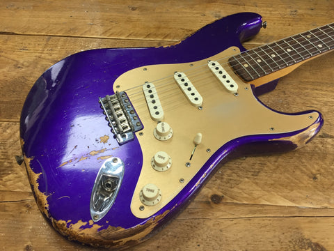Fender Custom Shop 59 Stratocaster Deep Purple Metallic Heavy Relic 2019