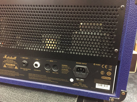 Marshall Joe Satriani JVM 410HJS Limited Edition Blue