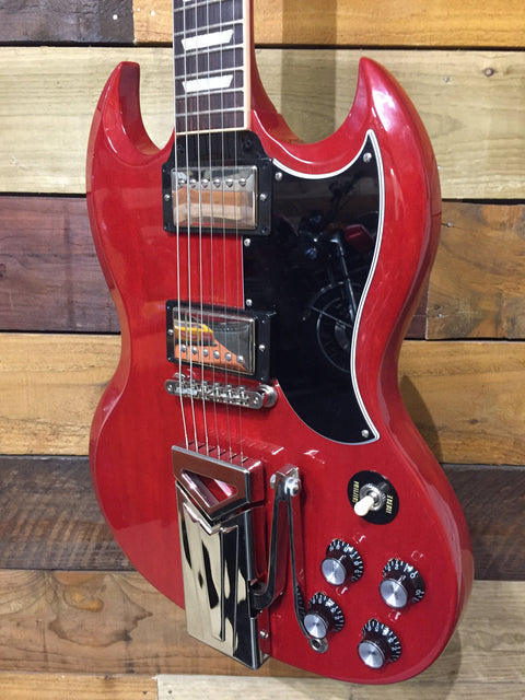 Gibson SG 61 Re-Issue Sideways Vibrola Cherry 2019