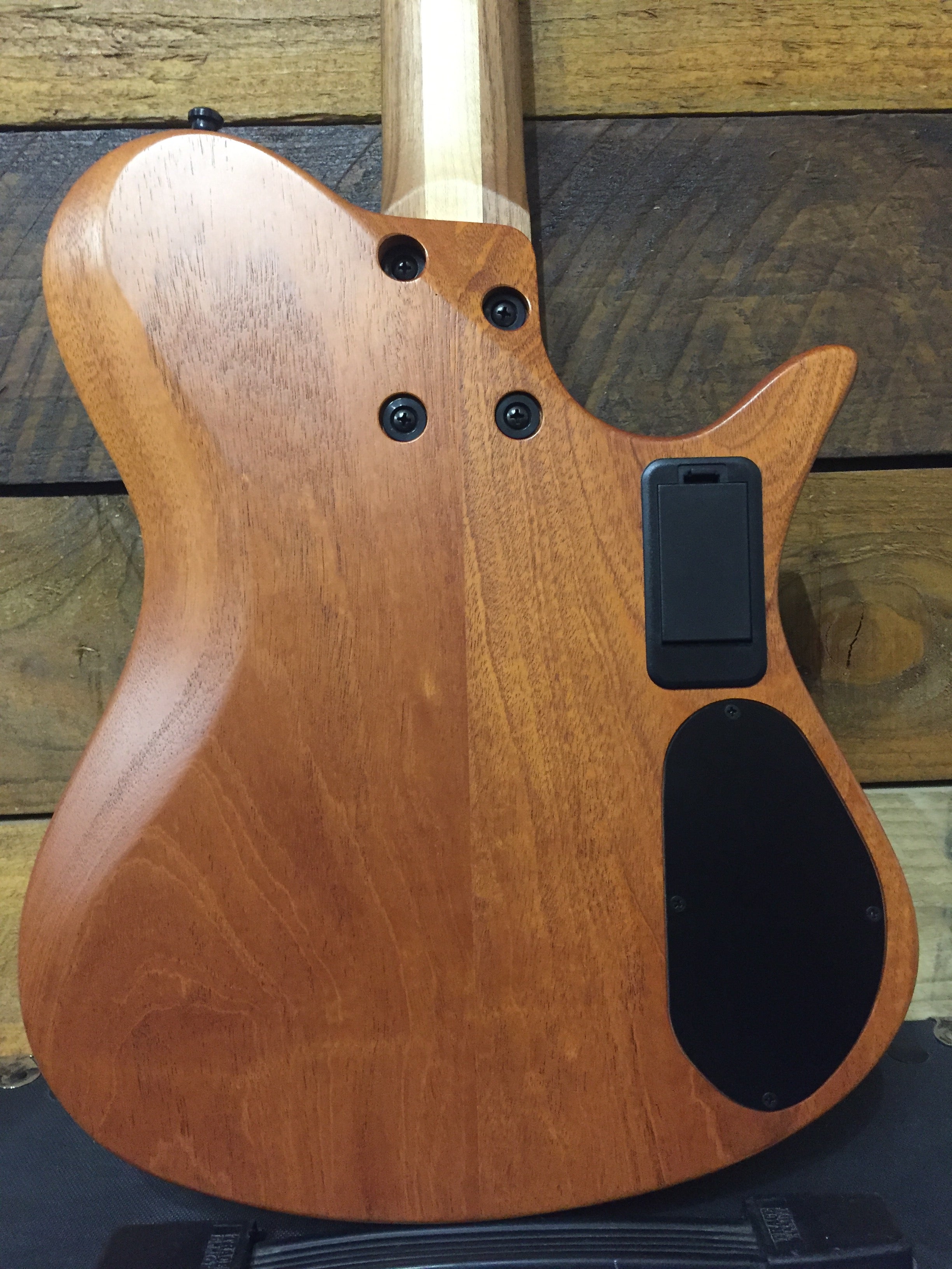 Kiesel Zeus Acoustic Left Hand Deep Vintage Burst Headless guitar