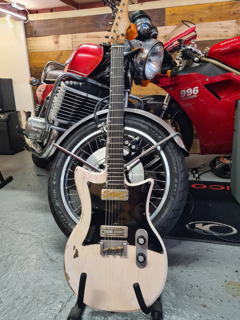 Fidelity Guitars Double Standard Reliced Shell Pink