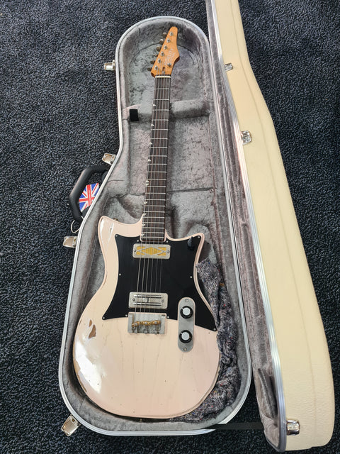 Fidelity Guitars Double Standard Reliced Shell Pink