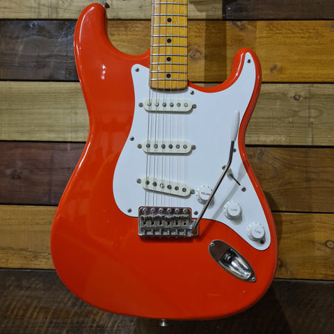 Fender JV Squier Stratocaster 1983 Fiesta Red