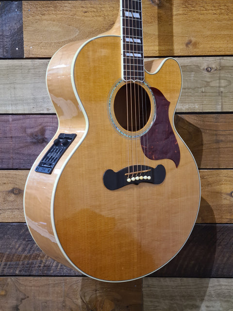 Gibson J-185 EC Blues King 2004 Antique Natural