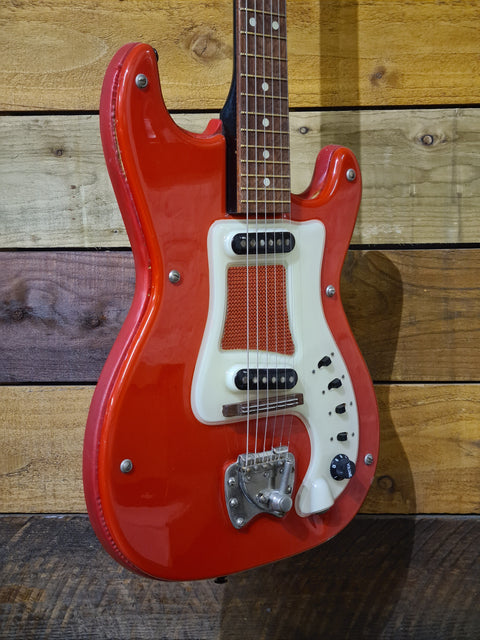 Hagstrom Futurama II Deluxe 1960`s Red