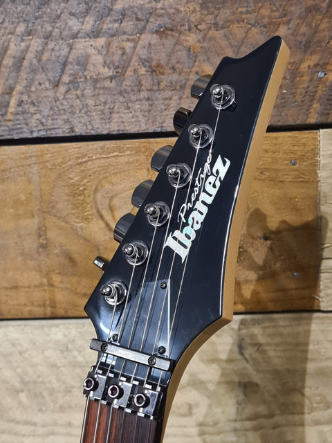 Ibanez RG1520G-BP Piezo/Roland GK ready Prestige MIJ 2018 Black Pearl