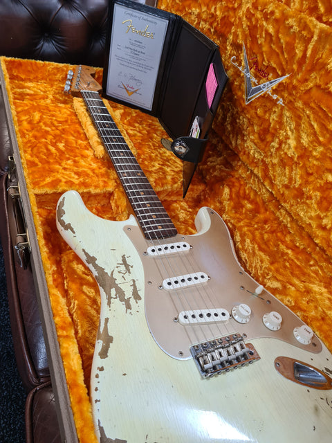 Fender Custom Shop LTD 59 Stratocaster 2017 Aged Olympic White