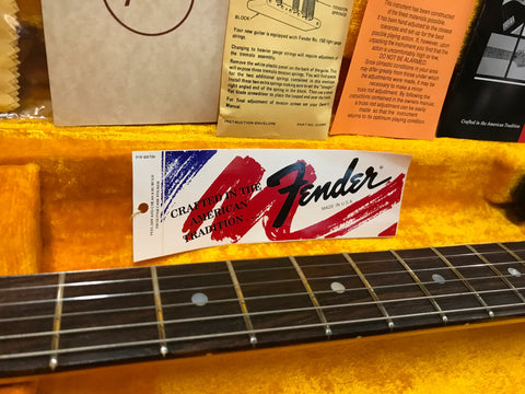Fender Collectors Edition Stratocaster in Three-Tone Sunburst 1997