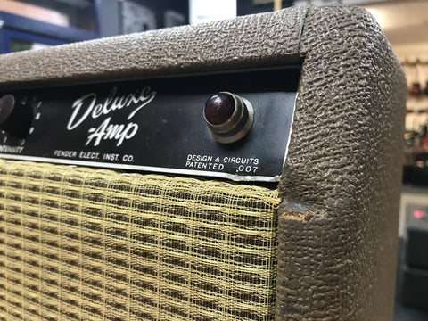 Fender Deluxe 6G3 Brownface 20-Watt 1x12" Guitar Combo 1962