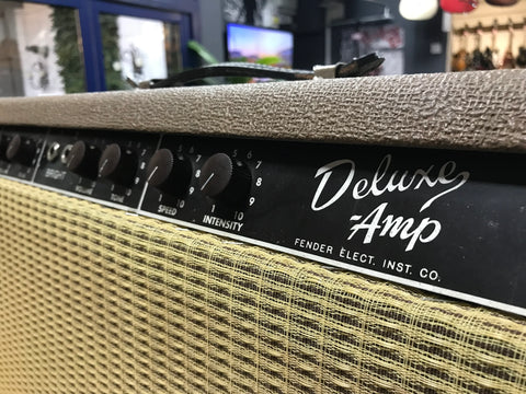 Fender Deluxe 6G3 Brownface 20-Watt 1x12" Guitar Combo 1962