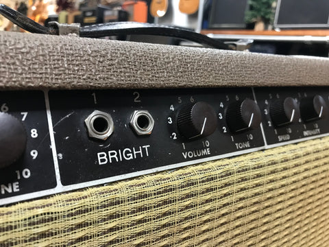 Fender Deluxe 6G3 Brownface 20-Watt 1x12" Guitar Combo 1962