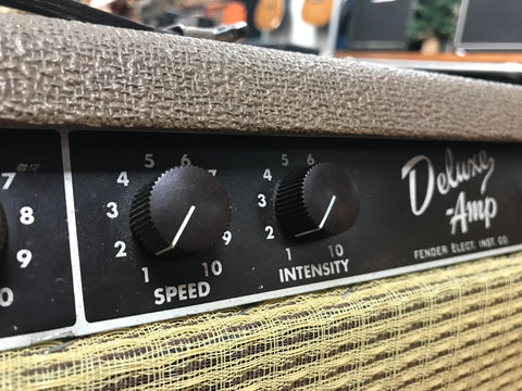 Fender Deluxe 6G3 Brownface 20-Watt 1x12" Guitar Combo 1962