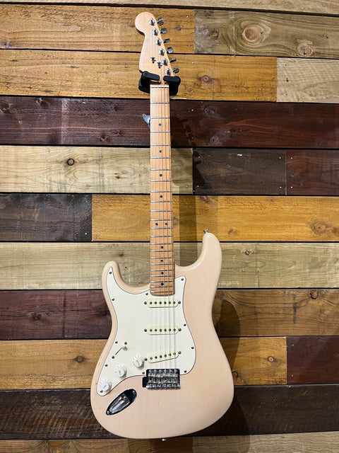 Fender USA Stratocaster Custom Build Fat 50's White Blonde Lefty 1999