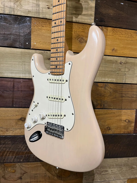 Fender USA Stratocaster Custom Build Fat 50's White Blonde Lefty 1999