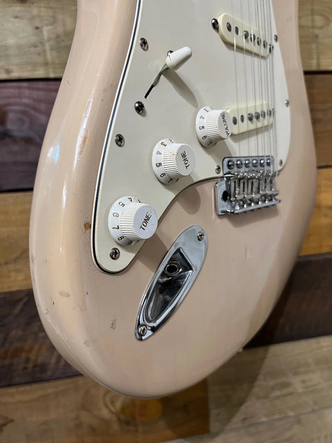 Fender USA Stratocaster Custom Build Fat 50's White Blonde Lefty 1999