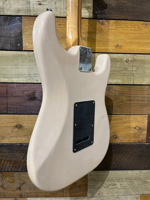 Fender USA Stratocaster Custom Build Fat 50's White Blonde Lefty 1999