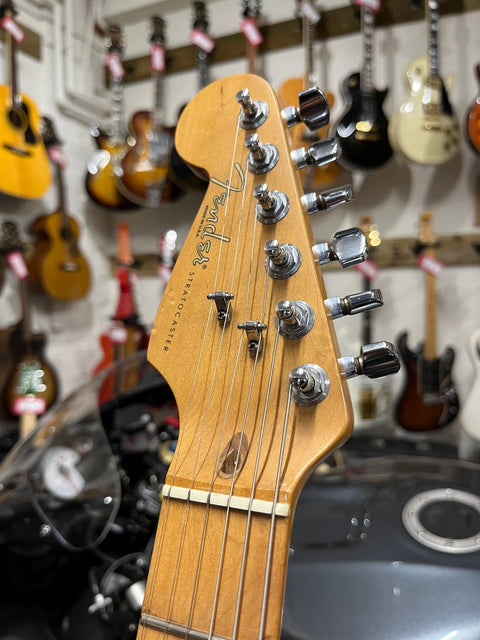 Fender USA Stratocaster Custom Build Fat 50's White Blonde Lefty 1999