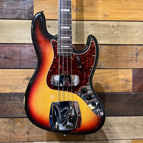 Fender Jazz Bass Sunburst Rosewood Neck 1970