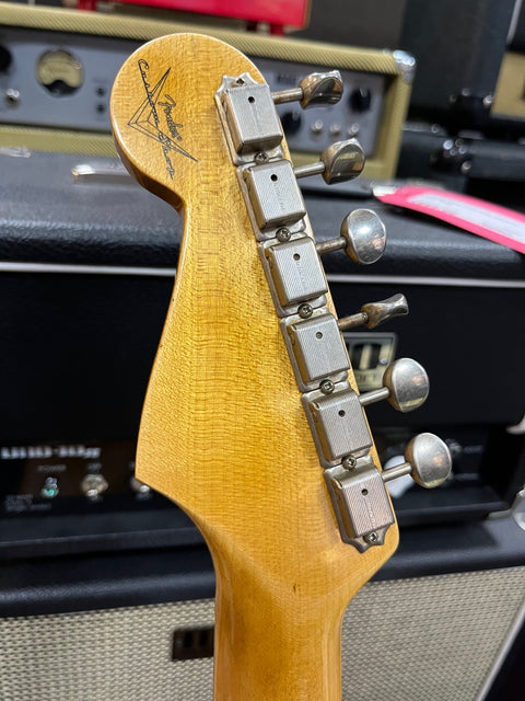 Fender Custom Shop 63 Stratocaster Aged White Relic RW