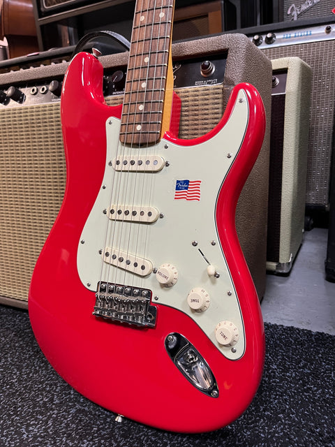 Fender Stratocaster Mark Knopfler Hot Rod Red 2011 Mint!!