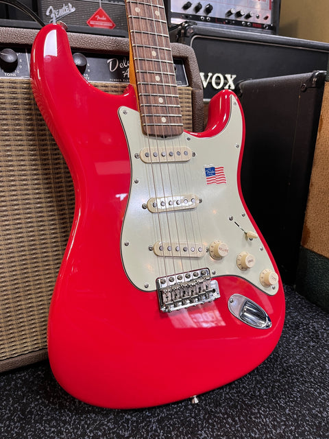 Fender Stratocaster Mark Knopfler Hot Rod Red 2011 Mint!!