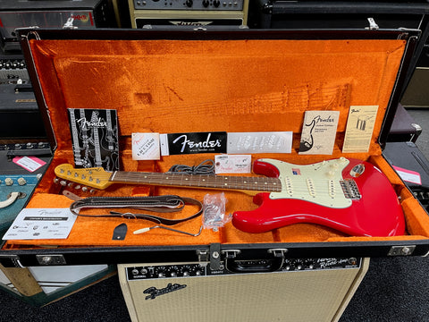 Fender Stratocaster Mark Knopfler Hot Rod Red 2011 Mint!!