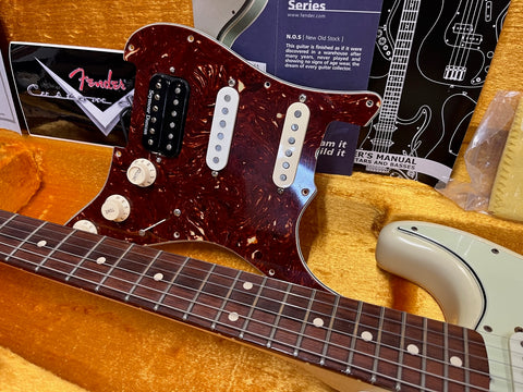 Fender Custom Shop Stratocaster 60's NOS Olympic White 2008 "Fatboy"Upgrade!