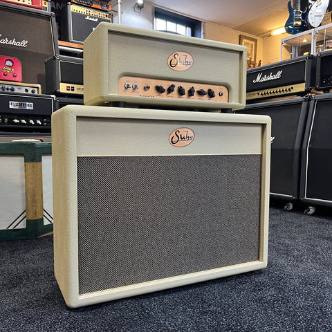 Suhr Bager 35 Head and 2x12 Suhr Cab Blond